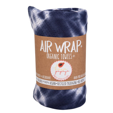 Woombie Kaia Papaya Multi-Use Organic Cotton Air Wrap Vented Towel - Quick Drying And Ultra Absorbent For Beach, Pool, Bathtime