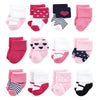 Luvable Friends Unisex Baby Newborn And Baby Terry Socks, Navy Mary Janes, 0-6 Months