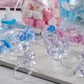 Baby Pacifier 2.5' Baby Shower Favors Decoration (Clear, 36 Count)