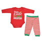 Unique Baby Girls Ugly Sweater Christmas Layette Set (12 Months)