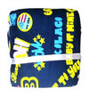 N&M Double Layer Velvet Fleece Newborn Printed Baby Blanket (DarkBlue)