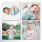 24 Pack Baby Month Stickers And Milestone Stickers By Kenco - Track Your Baby'S First Year Month-By-Month And Holidays! Boys And