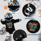 Baby Boy Clothes 9-12 Months Baby Boy Hoodies Romper Daddys Little Dude Outfit 2Pcs Set Baby Boy Stuff Gifts