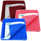 Bumpers AntiPiling Quick Dry & Absorbent Sheet Polycotton Baby Bed Protecting Waterproof Mat (Royal Blue, Salmon Rose, Maroon, 