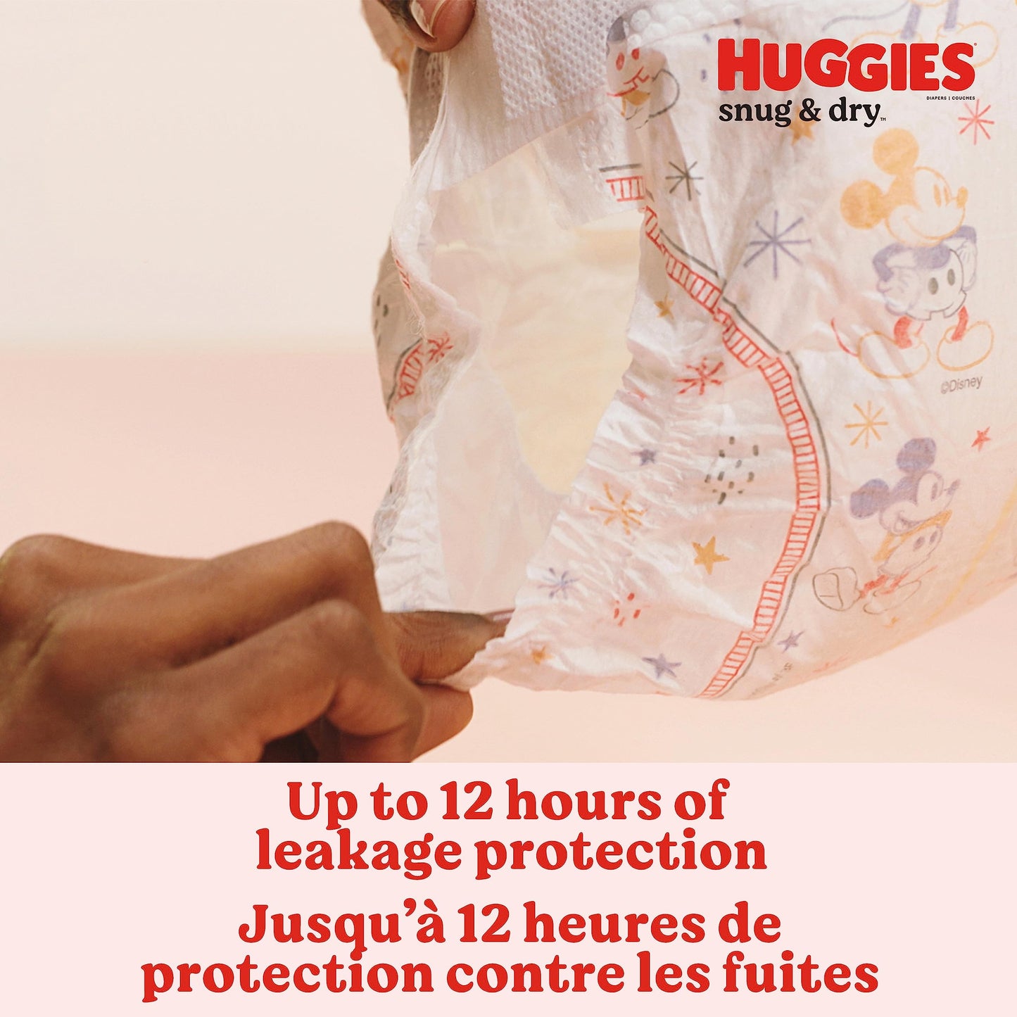 Huggies Snug & Dry Disposable Baby Diapers, Size 2, 180 Count