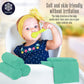 16 Pack Baby Washcloths - 10X10 Inch, Coral Fleece - Extra Absorbent And Soft Wash Clothes For Newborns, Infants And Toddlers -