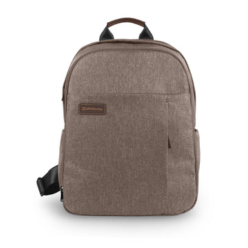 UPPAbaby Changing Backpack - Multiple Storage Compartments - Side Bottle + Laptop Pockets - Trolley Sleeve - Stroller Strap Atta
