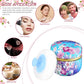 2 Pieces Body Powder Puff And Container, Soft Powder Puffs And 2 Pieces Spoon Loose Powder Tea Container Case Dusting Powder Box
