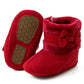 Jastore Infant Baby Boys Girls Boots Slippers Winter Warm Snow Boots Baby Girl Newborn Toddlers (Red, US Footwear Size System, I