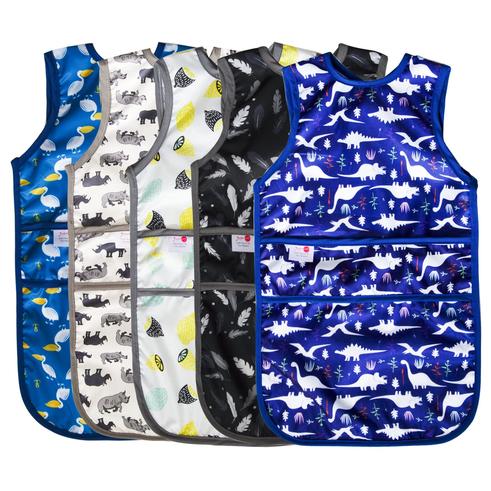Joyo Roy Bibs For Baby Boy Baby Bibs For Boy Baby Bib Baby Bibs For Eating Toddler Bibs Bibs For Toddlers Waterproof Bibs Plasti