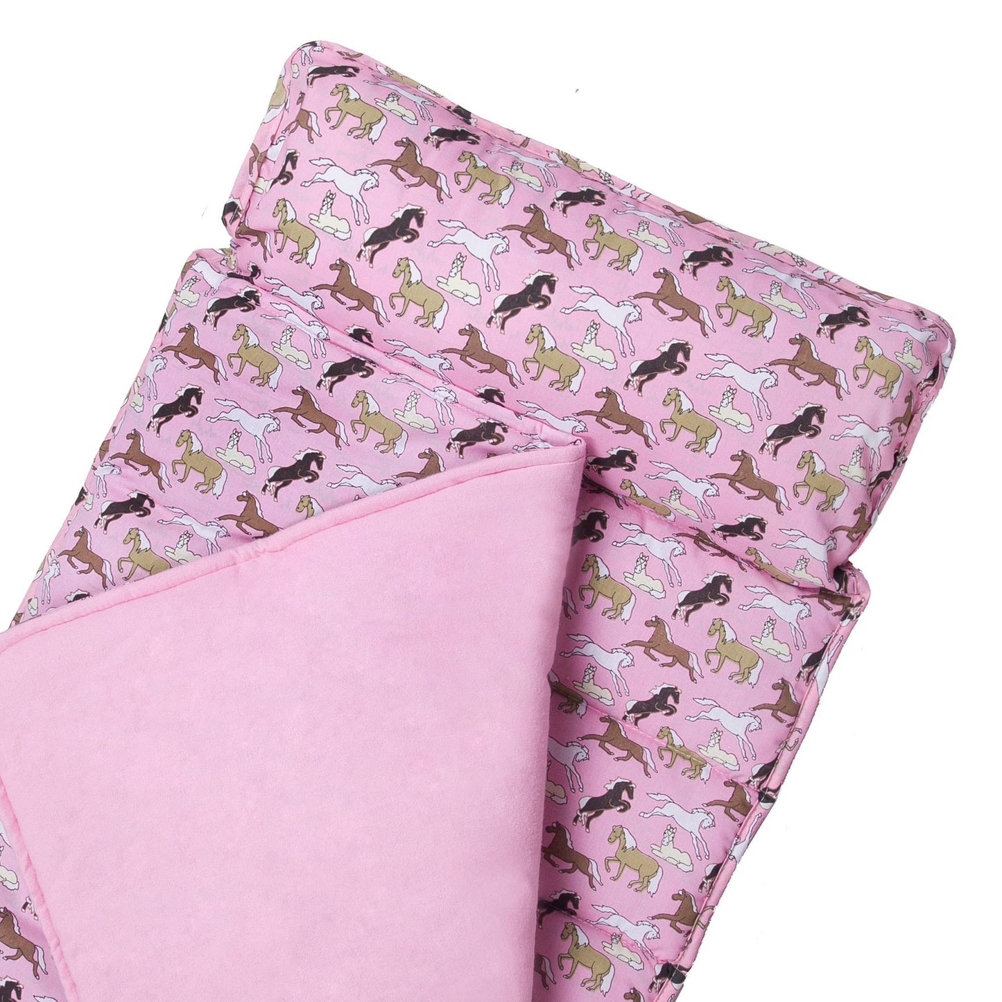 Wildkin Original Nap Mat With Reusable Pillow For Boys And Girls, Perfect For Elementary Sleeping Mat, Features Hook And Loop Fa