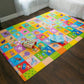 Baby Care Play Mat (Medium, Playful - Pinko & Friend) 73 X 49 Original One-Piece Reversible Rollable Waterproof Play Mat For Inf