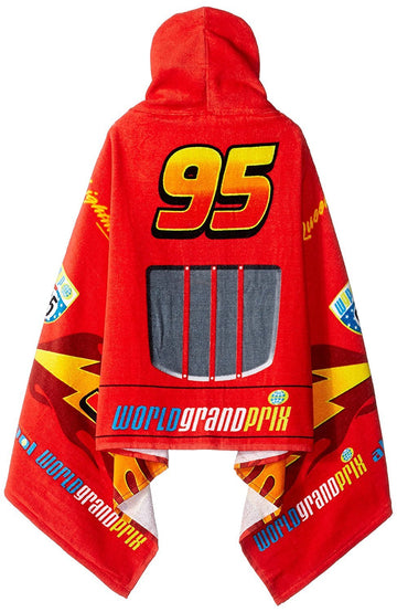 Disney/Pixar Cars Tune Up Hooded Cape Towel, 22    X 51