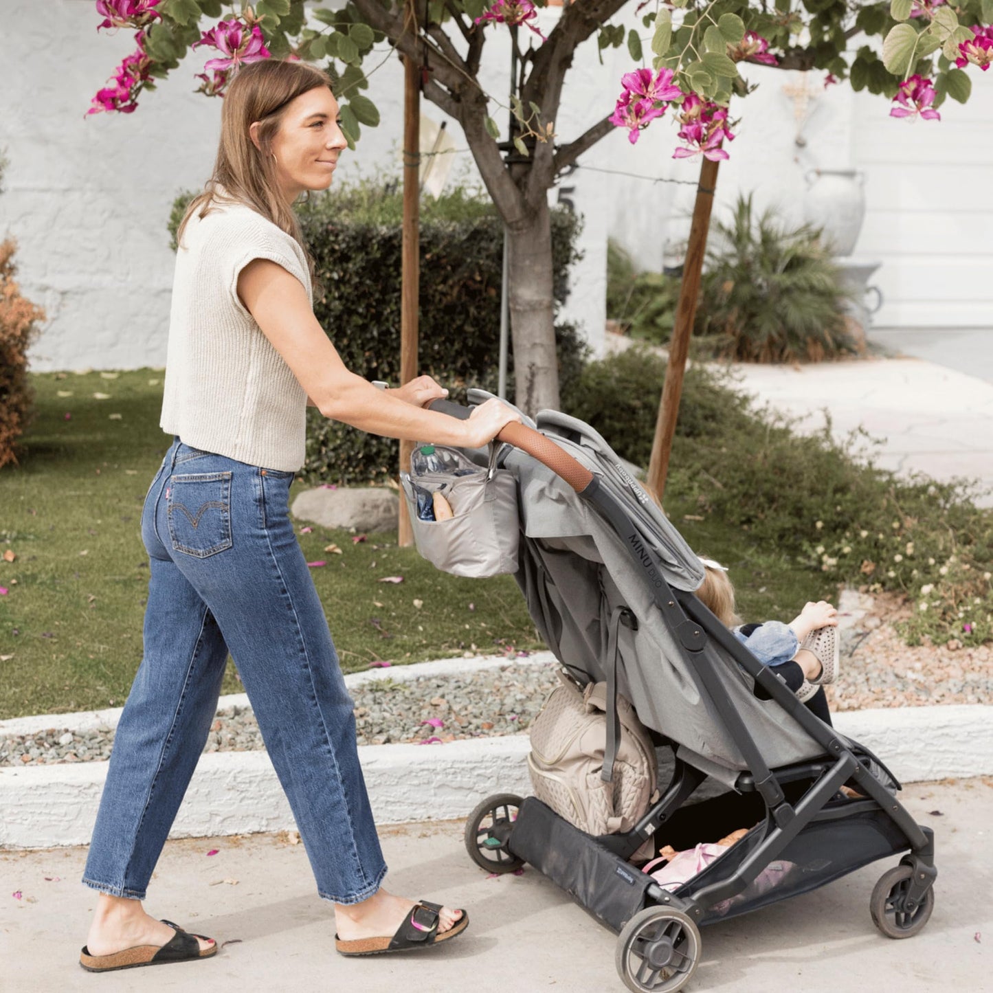 Tiny Twinkle Universal Stroller Organizer With Shoulder Strap -Fits For Uppa Baby,Baby Jogger,Nuna,Britax,Britax,Graco,Donna And