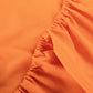 Ntbay Toddler Sheet Set - 3-Piece Microfiber Crib Sheet Set - Flat Sheet, Fitted Sheet, Pillowcase - Solid Toddler Bedding, Oran