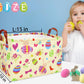 Boohit Large Easter Baskets For Kids Personalized Baby Girl Easter Basket Cute Teen Boy Spring Decor (Bunny Hugging Egg)