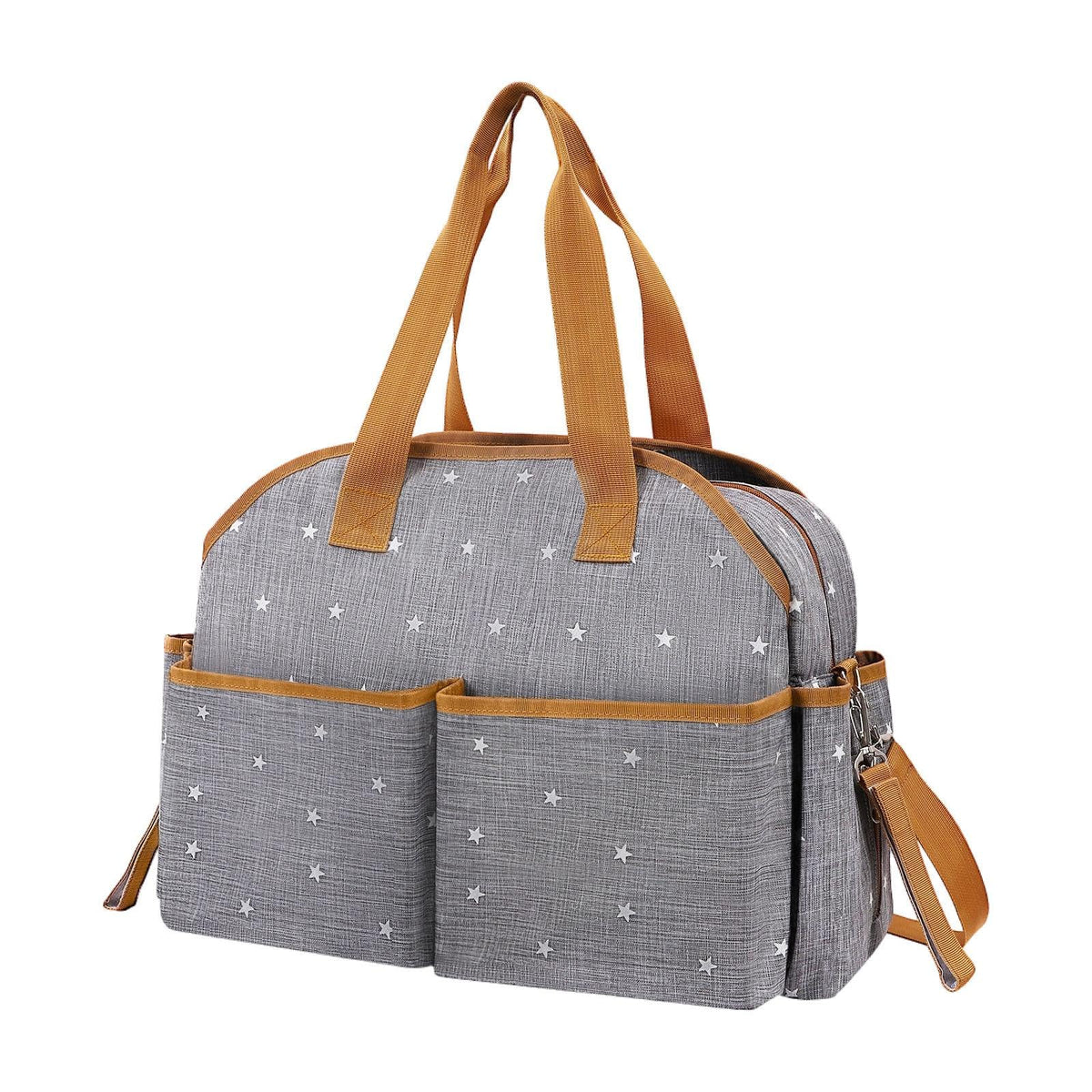 SECRET DESIRE Diaper Tote Handbag Stylish Shoulder Bag for Travel Bottle Baby Shower Gifts Gray|Baby|Strollers & Accessories|Str