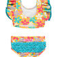 Rufflebutts Upf50+ Endless Summer Floral Butterfly Tankini - 12-18M