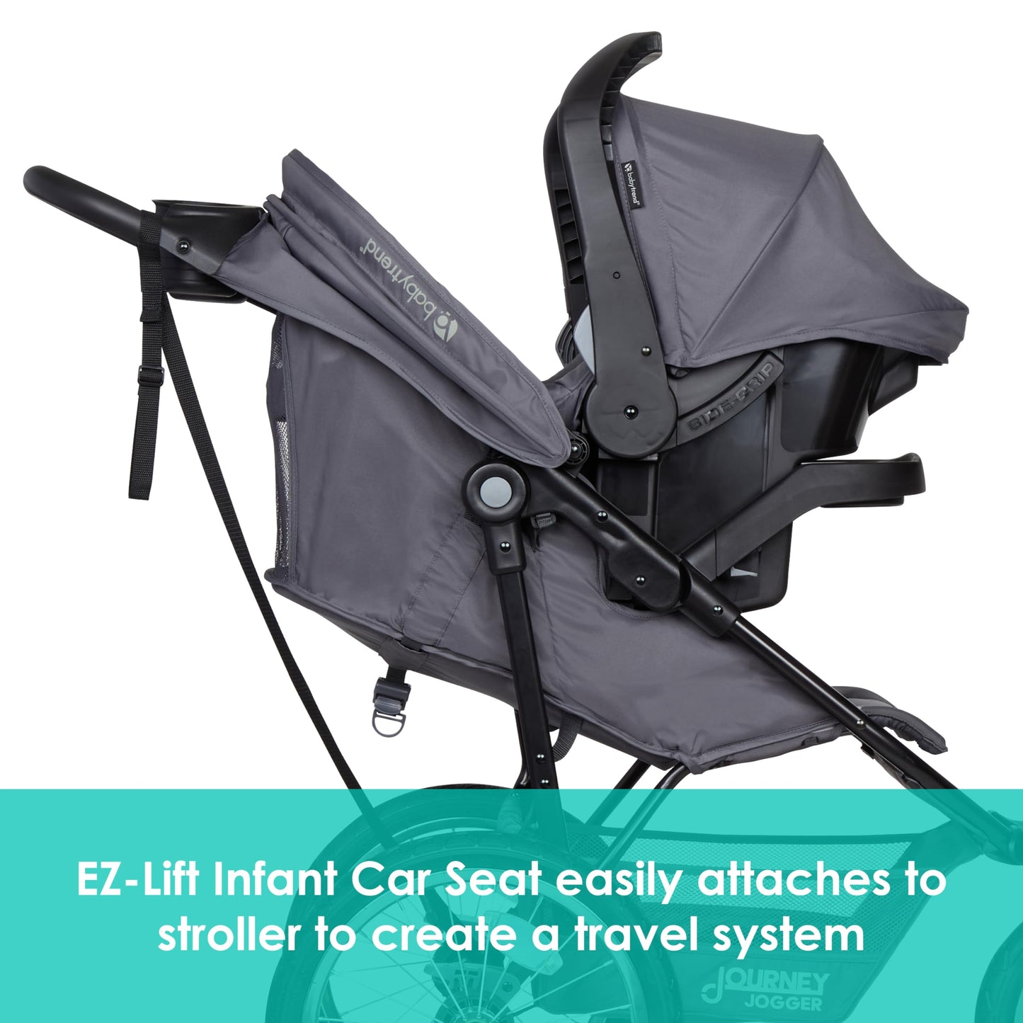 Baby Trend Journey Jogger Travel System, Stellar Grey