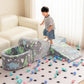 Tiita Baby Climb And Crawl Playset 5-Piece, Kids Foam Climbing Block With Small Ball Pit - Indoor Soft Play Climber For Playtime