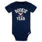 Gerber Baby Boy'S 8-Pack Short Sleeve Onesies Bodysuits, Sports Blue, 12 Months
