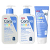 Cerave Baby Bath Set, 8Oz Wash & Shampoo + 8Oz Moisturizing Lotion + 3Oz Healing Ointment, Fragrance, Parabens, Phthalates, & Te