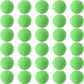 Kymqlyw 30 Pcs Assorted Mini Soft Foam Balls - Lightweight Play Balls for Crafts, Birthday Party Favors, Carnival Prizes (Green)