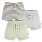 Gerber Baby 3-Pack Knit Shorts, Green