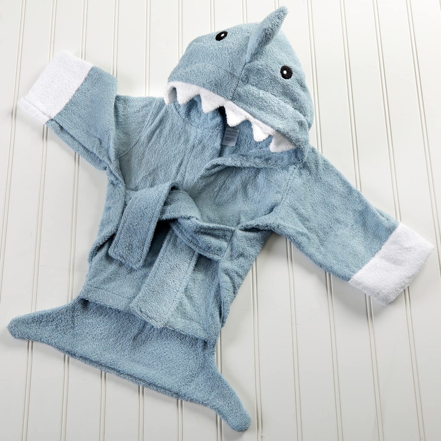 Baby Aspen Boys Spa Robe Hooded Towel, Blue (Updated Gift Packaging), One Size Us (Ba14129Bl)