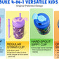 Fimibuke Kids & Toddlers Cups With Straw, 10Oz Spill Proof Sippy Cups For Toddlers, Insulated Stainless Steel Kids Tumblers With