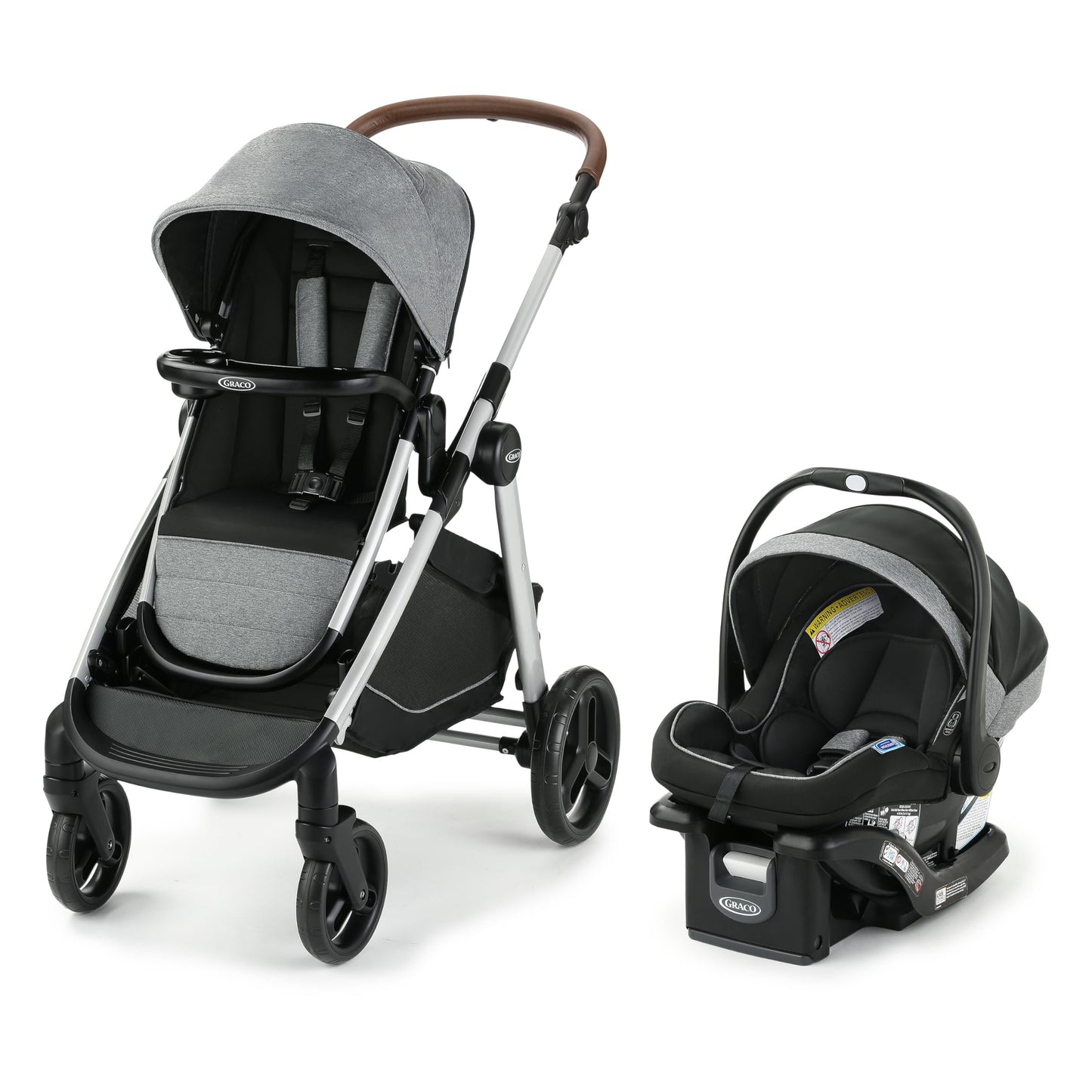 Graco Modes Nest2Grow Travel System, Ren With Expandable Double Stroller