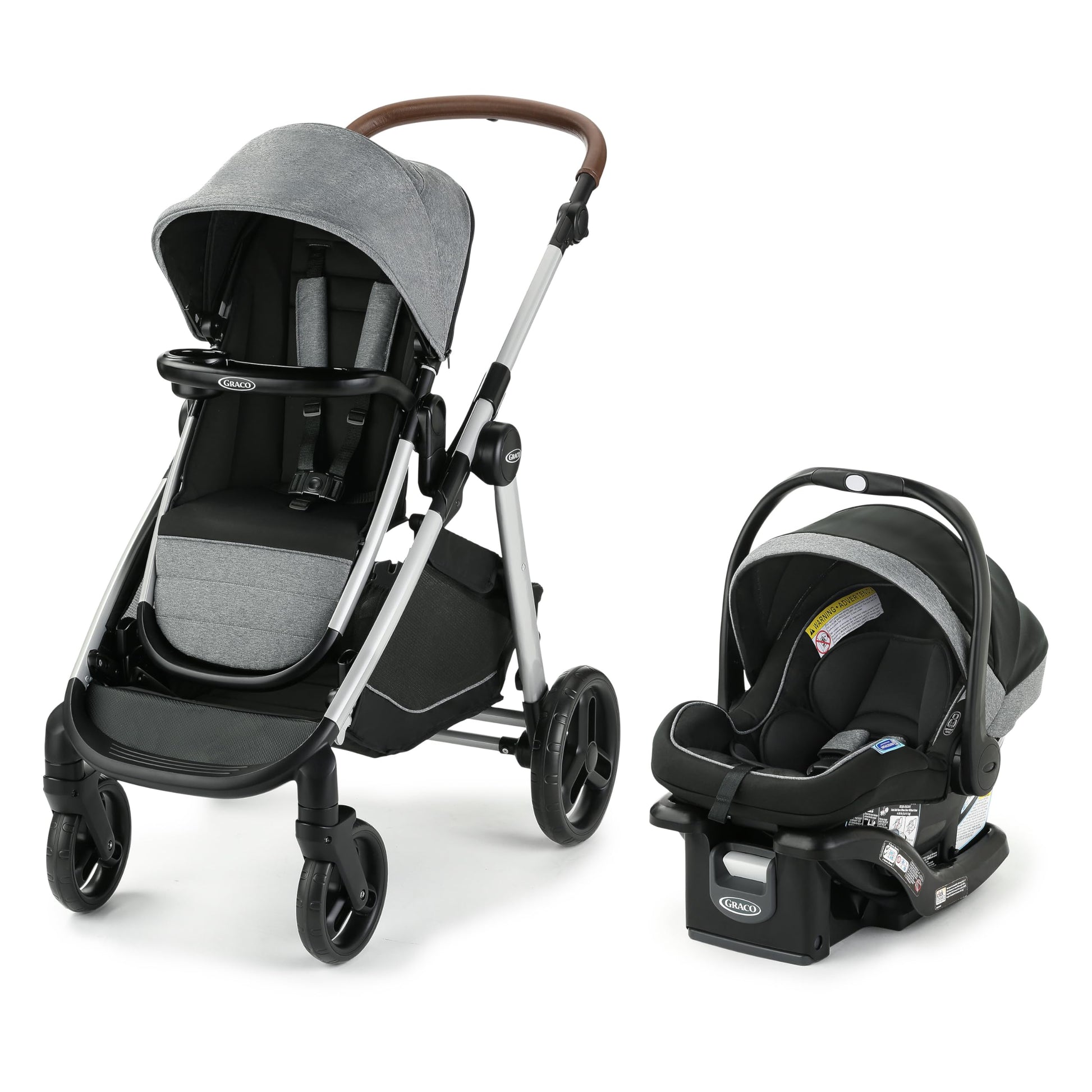 Graco Modes Nest2Grow Travel System, Ren With Expandable Double Stroller