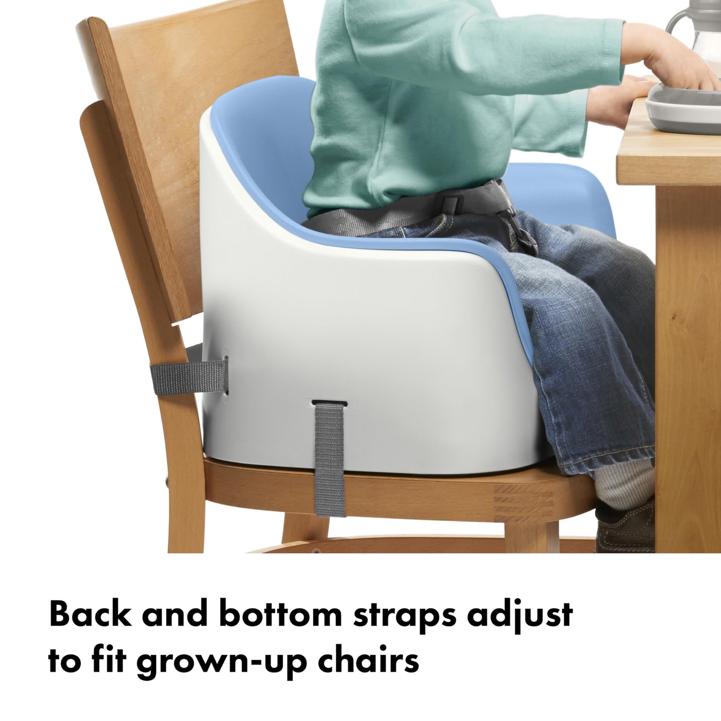 Oxo Tot Nest Booster Seat With Straps - Dusk