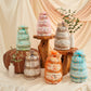 The Honest Company Diaper Cake | Clean Conscious Diapers, Baby Personal Care, Plant-Based Wipes | Rose Blossom | Regular, Size 1