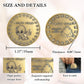 New Parent Decision Coin Funny Pregnancy Gifts For First Time Moms Dads Cute New Parents Gift For Couples Mommy Daddy Women Men