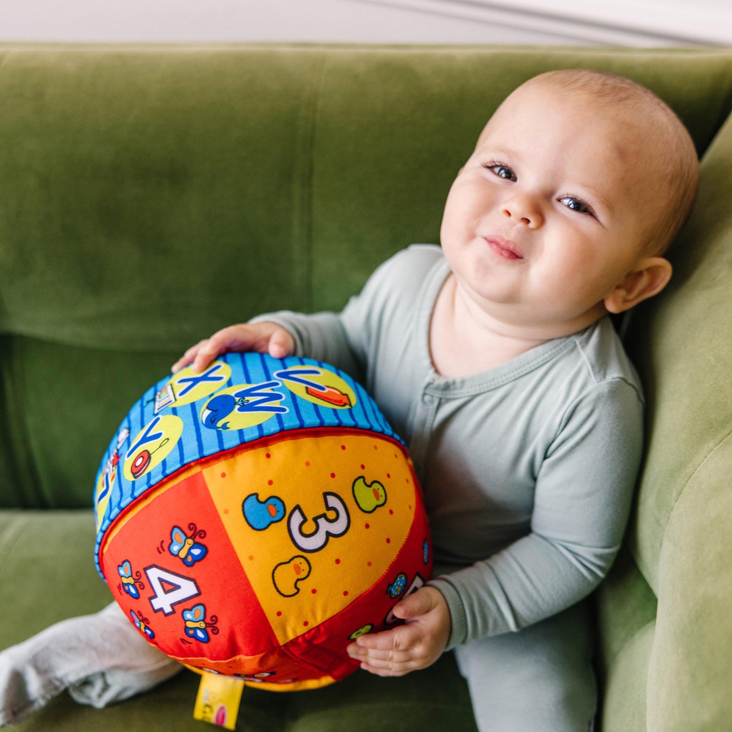 Melissa & Doug Ks Kids 2-in-1 Talking Ball Educational Toy - ABCs and Counting 1-10