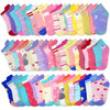 Skibeaut 12 Pairs Non Slip Toddler Socks Wholesale For 1-3 Years Infant Toddler Kids Children (Pattern At Random)