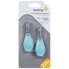 Safety 1St Fold-Up Nail Clipper, 2-Count - Colors May Vary