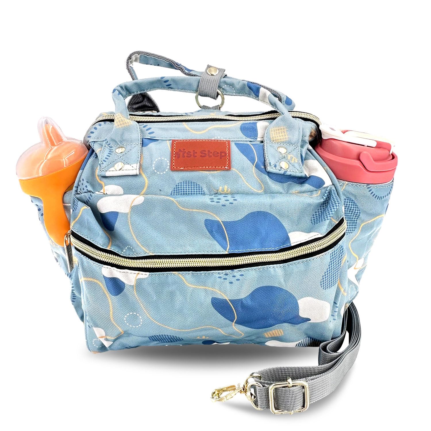 1St Step Smart And MultiFunctional Diaper Bag (Mint Green)