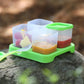 Green Sprouts Fresh Baby Food Unbreakable Cubes (4Oz/4Pk) | Store, Carry, & Serve Homemade Baby Food | Lid Provides Leak-Proof S