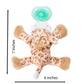 Nookums Paci-Plushies Shakies - Pacifier Holder - Adapts To Name Brand Pacifiers, Suitable For All Ages, Plush Toy Includes Deta