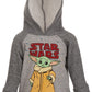 Star Wars The Mandalorian Baby Yoda Big Boys Fleece Hoodie & Pants Gray 18-20