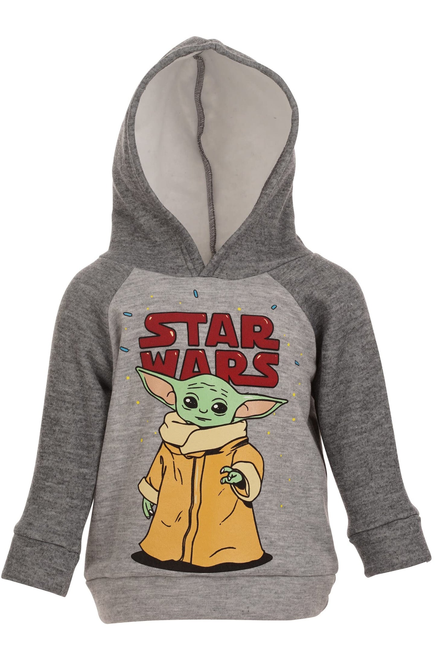 Star Wars The Mandalorian Baby Yoda Big Boys Fleece Hoodie & Pants Gray 18-20