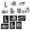 Wee Gallery Art Cards for Baby, Durable High Contrast Black and White Animal Flashcards for Newborns, Brain Development, Sensory