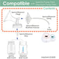 Maymom Pump Parts Compatible With Spectra S2 Spectra S1, 9 Plus Pump Not Original Spectra Pump Parts Replace Spectra S2 Accessor