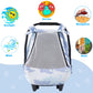 Smttw Car Seat Cover For Babies, Stretchy Breathable Carseat Canopy With Peek Window, Multiuse Infant Stroller Cover For Baby Bo