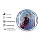 Zak! Disney Frozen 2 - 5-Piece Dinnerware Set - Durable Plastic & Stainless Steel - Includes Water Bottle, 8-Inch Plate, 6-Inch