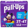 Pull-Ups Boys' Potty Training Pants, 3T-4T (32-40 Lbs), 112 Count (4 Packs Of 28)