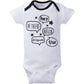 Gerber Baby 8-Pack Short Sleeve Onesies Bodysuits, Star, Newborn