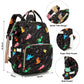 Xunteny Dinosaur Baby Diaper Bag Backpack For Girls Boys, Waterproof Large Maternity Nappy Bags For Mom